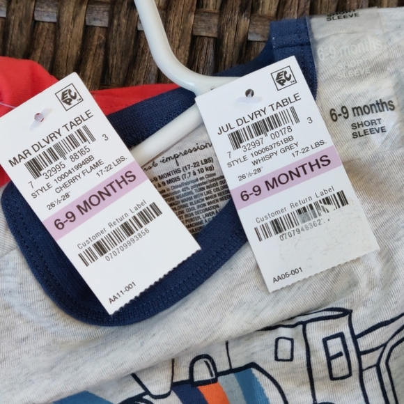 First impression 2 Shirt size 6-9 Months - Picture 5 of 6